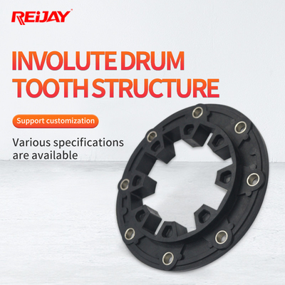 Rubber Steel SAE Flywheel Coupling For Engine Hydraulic Pump Drive Connections